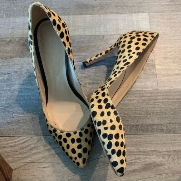 Loeffler Randall cheetah animal print heels - Picture 7 of 8